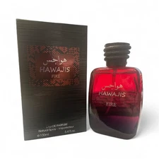 HAWAJIS FIRE Eau De Parfum 100ml EDP Intense Spicy Amber Saffron Unisex Fragranc