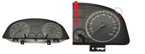 Tacho Kombiinstrument VW Touran 1T0920861A 110080217019 47474