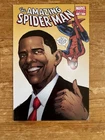 Amazing Spider-Man #583 (2009) 2nd Print Obama Cover 1st App Marvel Variant NICE