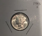 1943-S Silver Mercury Dime Gem BU UNC Luster