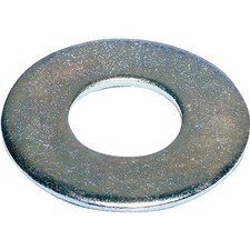 Midwest Fastener 03844 Washer, 7/8 in ID, Zinc, Zinc, USS Grade