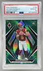 147169598 Jayden Daniels 2024 Panini Phoenix #198 Green Hyper RC /30 PSA 10