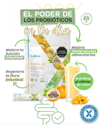 FuXion Flora Liv ,Probiotic Drink/ Probiotics for Women and Men