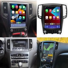 12.1'' For Infiniti G35 G37 2007-15 Android Tesla Vertical Screen Car Gps Radio