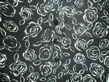 NWT Kathie Lee black multicolor floral sleeveless v-neck dress Size 8