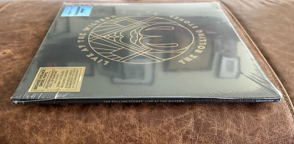 The Rolling Stones~Live At The Wiltern 3xLP, Bronze/Black Swirl Colored Vinyl - Image 4 of 4