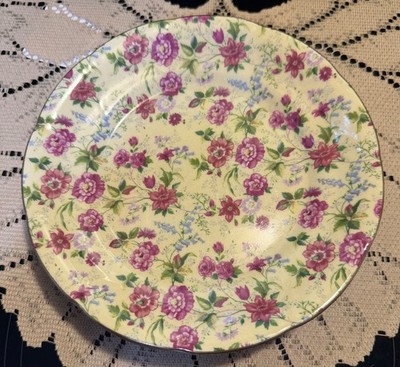 Formalities by Baum Charlotte Chintz Lunch Plates x 3