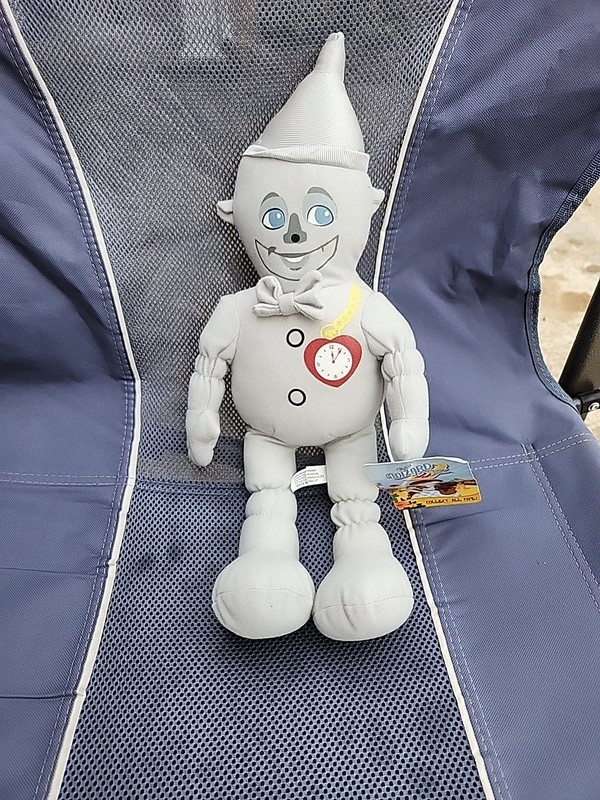 Tinman Plush The Wizard of OZ  Toy Factory 17” Figure Doll Tin Man