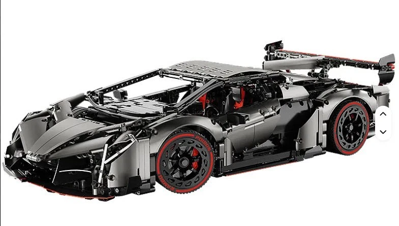 TECHNIC KBOX 10522 LAMBORGHINI VENENO Supercar Model Kit 1:8 Scale 3711 Pcs NIB - Image 4 of 4