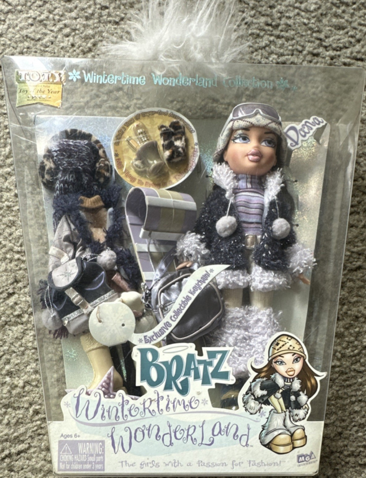 Bratz Wintertime Wonderland Dana Fashion Doll with Accessories & Outfit