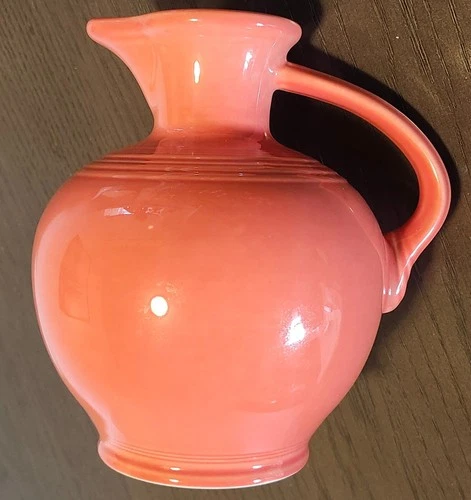 HLC Fiesta USA Pitcher Carafe “retired” Persimmon 7 Cup