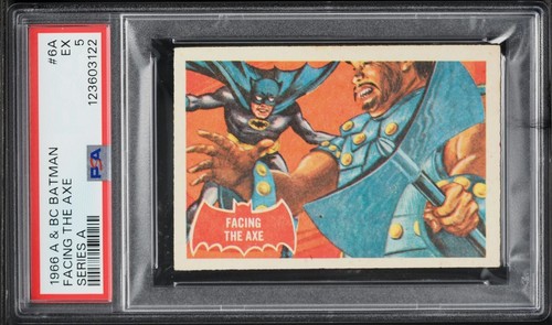1966 A&BC Batman Red Bat #6A