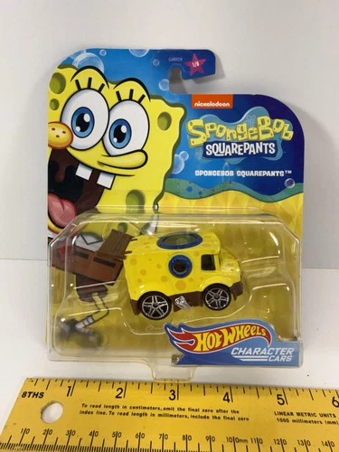 Hot Wheels Character Cars - Spongebob Squarepants 1/6 Squarepants (BBGMR60)