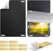 RV Door Window Shade Cover - 100 Blackout Window Cover with Upgraded Hook Lo...