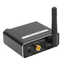 Digital To Analog Sound Converter Coaxial To 3.5mm DAC Wireless Sound Ad New