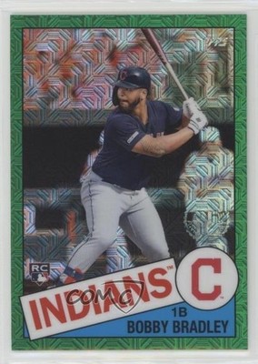 2020 Topps Update Green 91/99 Bobby Bradley #CPC-40 Rookie RC 4b9
