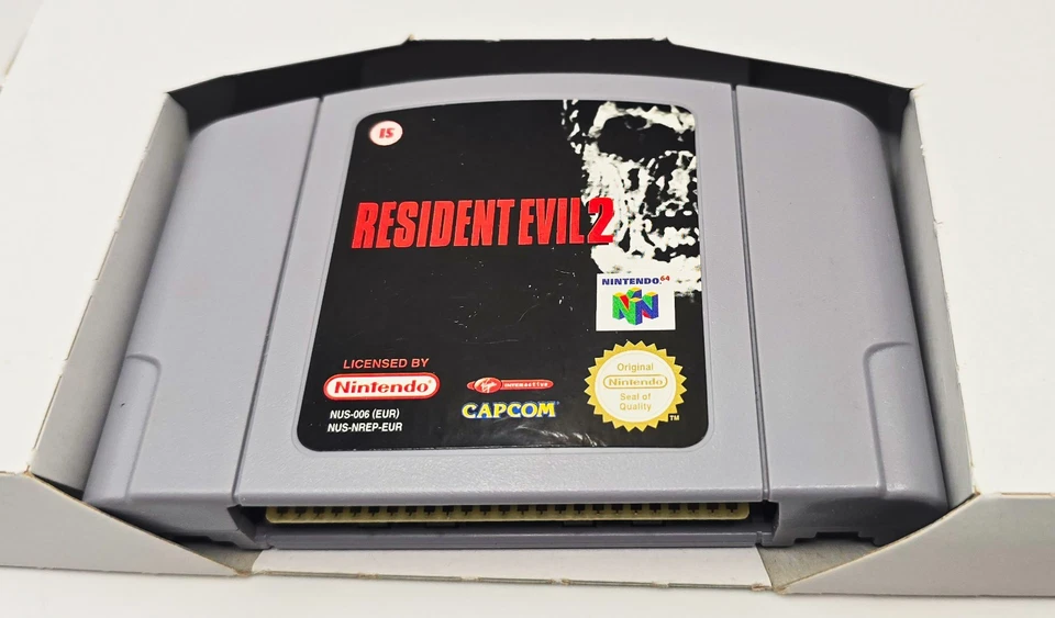 Resident Evil 2 | Nintendo 64 N64 Game | Complete Boxed Manual | VGC Tested PAL - Image 2 of 4