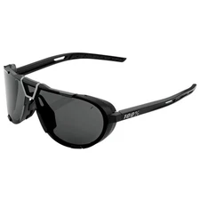 100% Westcraft Sunglasses - Matte Black - Smoke 61046-102-01
