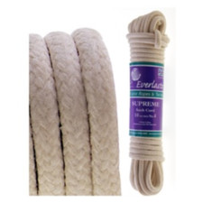 Everlasto No3  Waxed Sash Window Cord 10M Airer Pulley Cord Rope   (6.5mm)