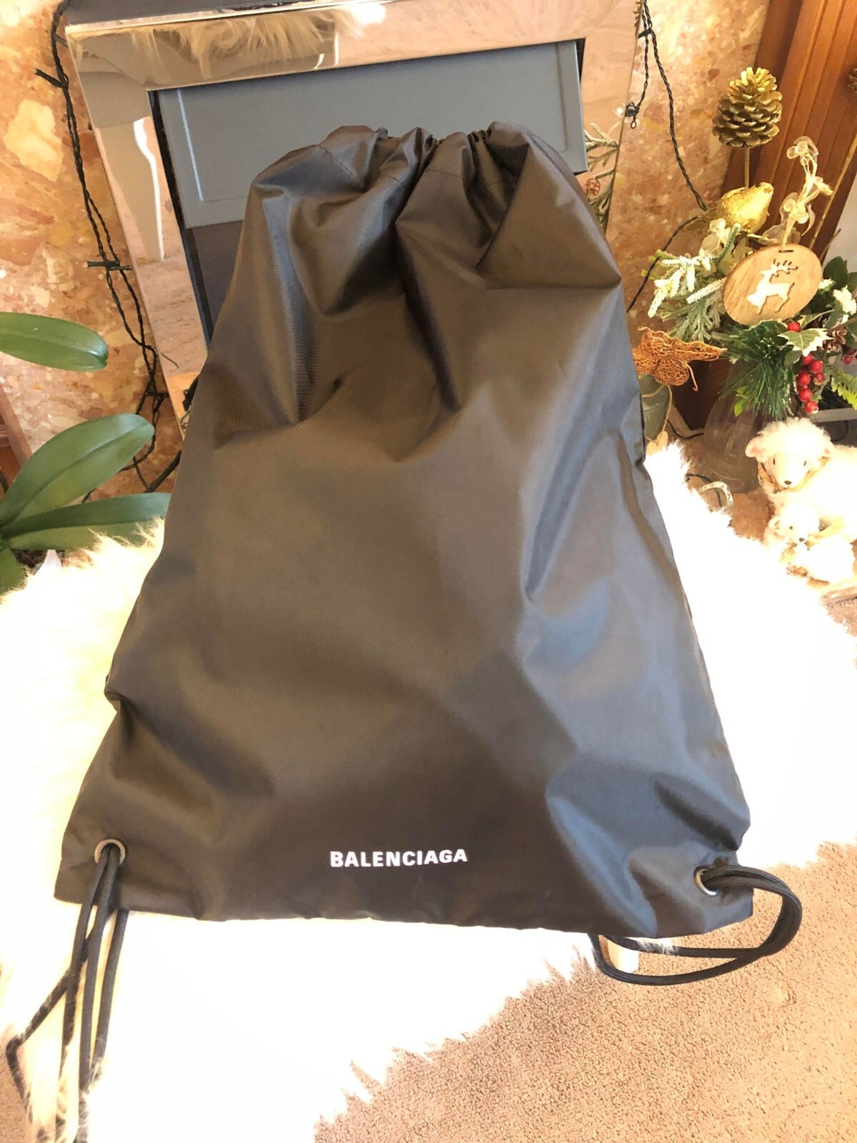 Balenciaga drawstrings explorer backpack - image 1