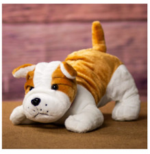 Plush Bulldog 14' Stuffed Animal Dog Toy Brown Puppy