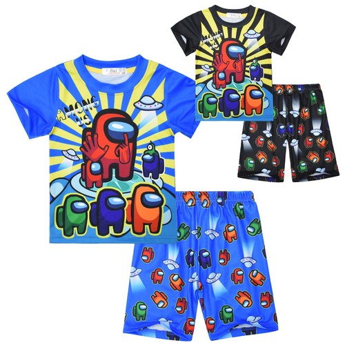 AMONG Us Game Kids Boys Girls top pants 