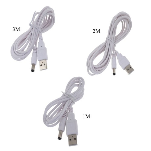 USB to 5.5MM DC5V Connector USB2.0 A-Type Male to 5.5x2.5mm DC5V Power Plug - 第 1/10 張圖片