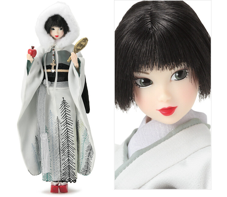 Sekiguchi - momokodoll モモコドール  しらゆきSnow White momoko Doll Snow White Sekiguchi japanese traditional