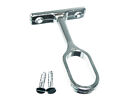 <!--F#f_0-->New 12 X Centre Supports For Oval Wardrobe Rail Rod Chrome + Fixing Screws - One<!--F/-->