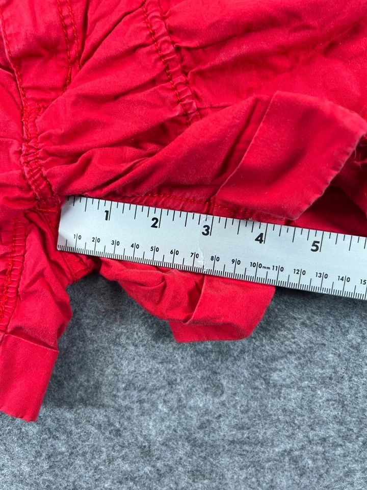 Pantalones Cortos No Boundaries Para Mujer 27 Juniors 3 Rojo Chino Puño Bolsillos Ajustables Informales Foto 4 de 4