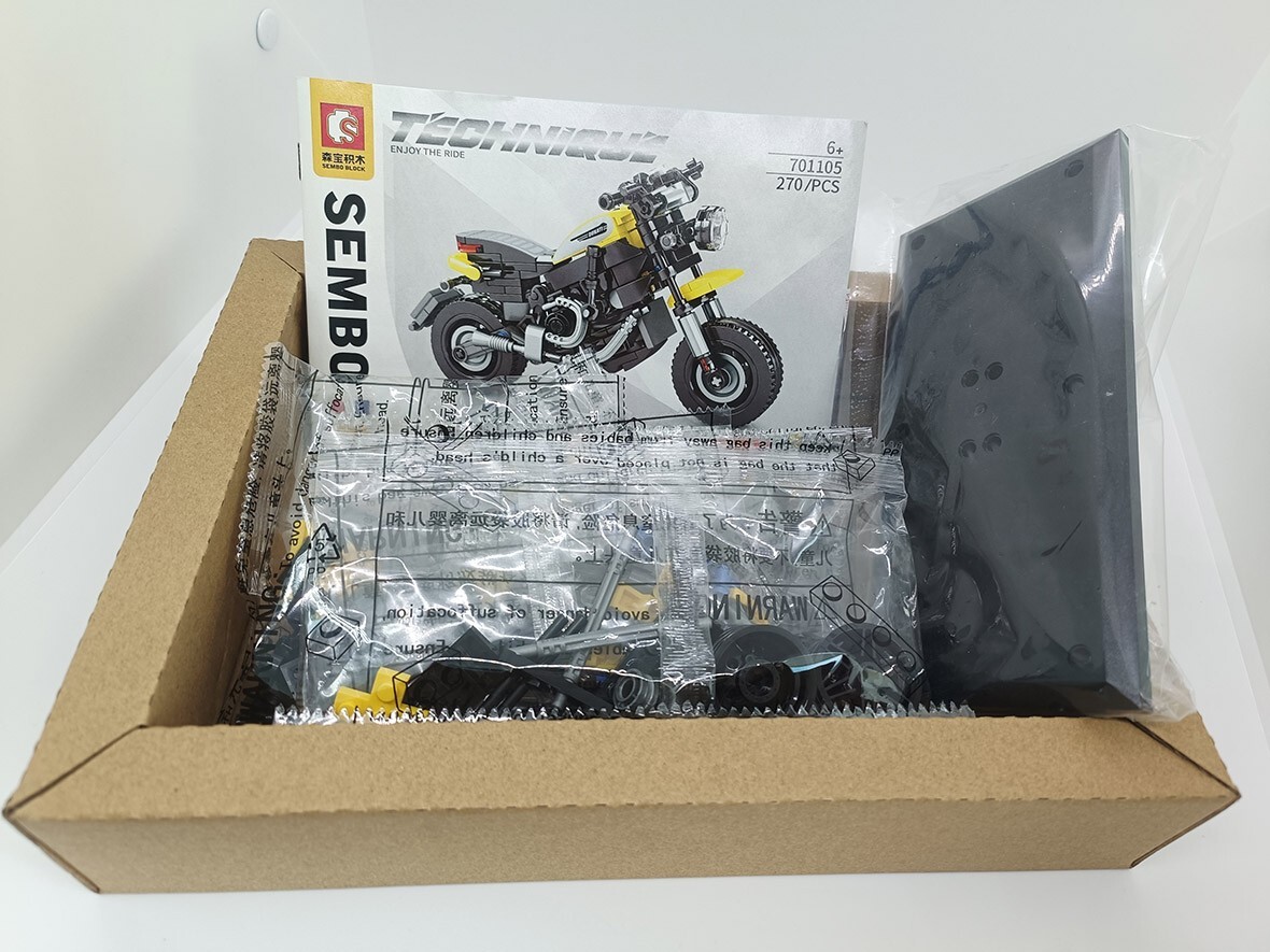 TECHIQUE SEMBO BLOCK MOTORCYCLE ENJOY THE RIDER 270/273 PCS