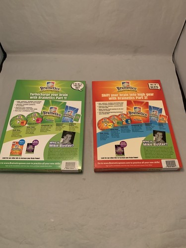 Brainetics Part 1&2 Math & Memory Learning System, Mike Byster NEW/FREE SHIPPING - Picture 6 of 6