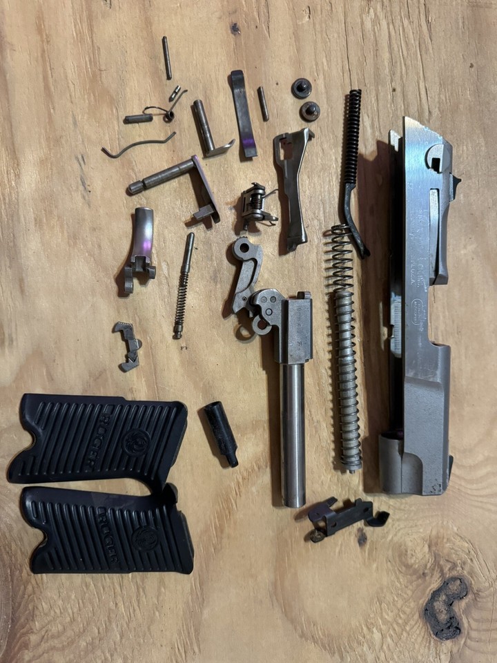 RUGER P 89DC 9 MM STAINLESS STEEL SLIDE BARREL GUN REPAIR PART eBay