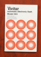VIVITAR 283 FLASH INSTRUCTION BOOK/147965