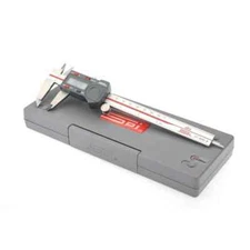 SPI 17-600-8 Calibrated ABS Digital Caliper w/ SPC Data Output: 0" to 6" Range