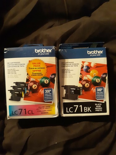 Brother® LC71CL Cyan Yellow Magen 