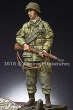 ALPINE MINIATURES 1:35 SET 35251 WWII US 101ST AIRBORNE TROOPER  1 FIGURE 