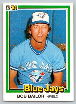 1981 Donruss - #389 Bob Bailor