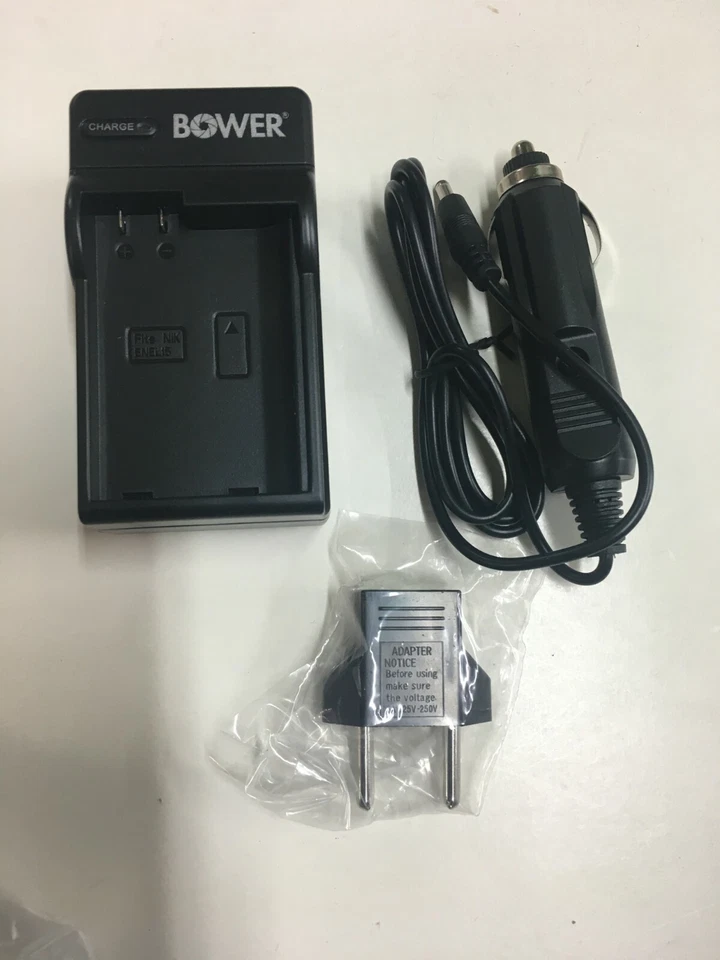 Cargador de batería ultra rápido Bower para Nikon EN-EL19 para Casio NP-120 Foto 4 de 4