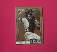 2021 Panini Prizm - Old School Silver Prizm #OS-8 Johnny Bench