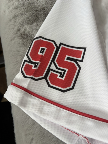 Disney Pixar Cars Lightning McQueen Jersey Size Medium - Picture 6 of 12