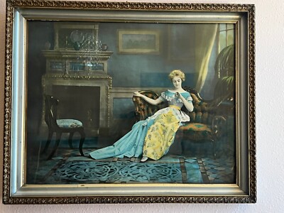 Heppe's Royal Soap Co. ''The Engagement'' Beautiful Victorian Woman