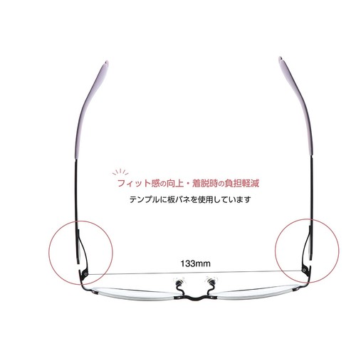 Vocaloid Luka Megurine Computer Glasses Eyeglass Anti Blue Light LUKA-003 - Picture 6 of 11