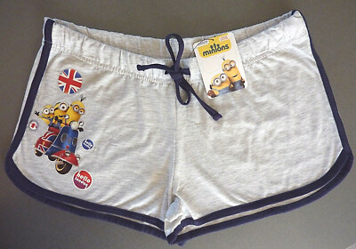 Minions shorts women's pants short 36 38 40 summer sports casual Hello London New