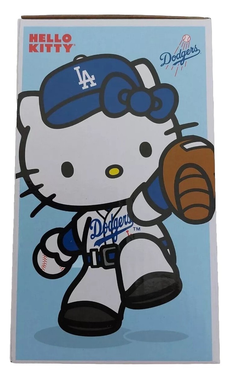 Hello Kitty×ドジャース ボブルヘッド 陶器のような重厚感 Hello Kitty Bobblehead Dodgers 2023 | eBay