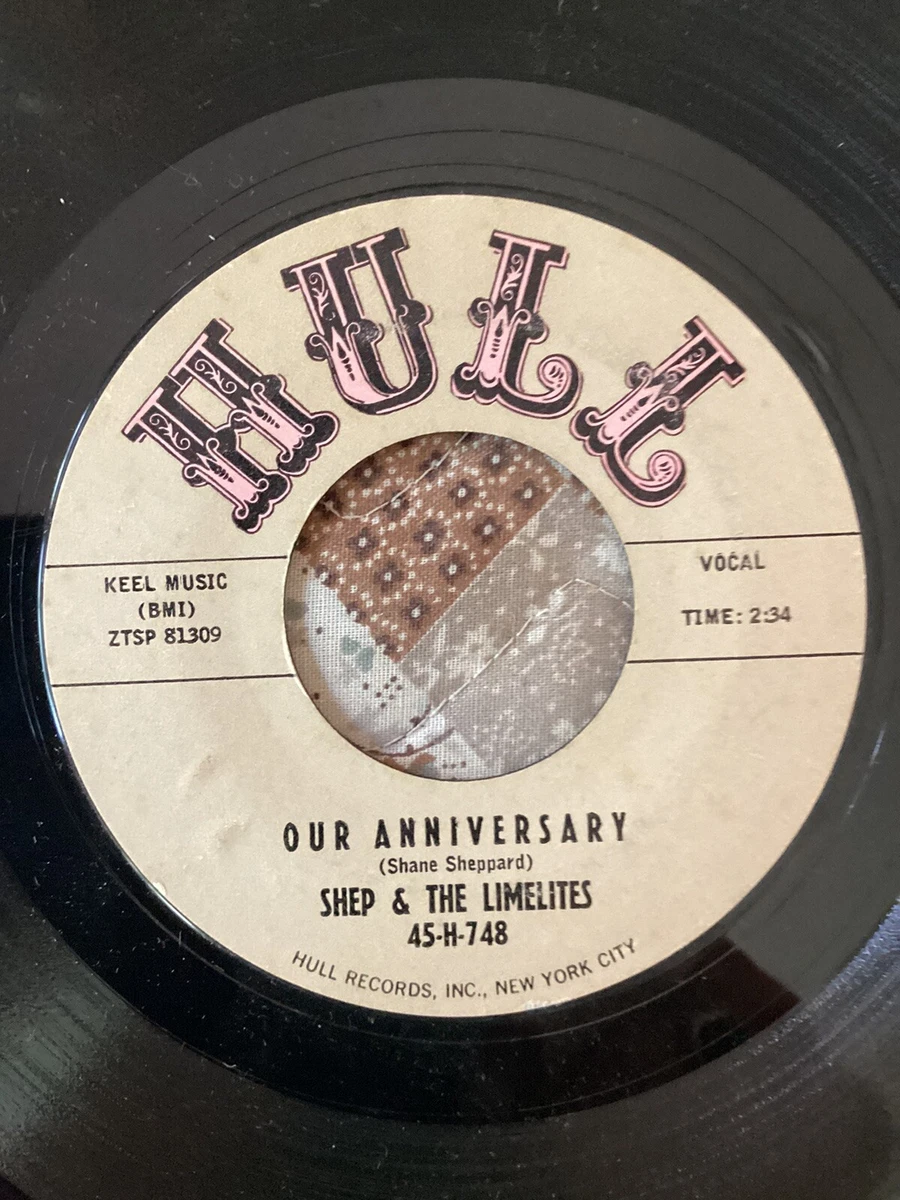 DOOWOP 45 SHEP & LIMELITES HULL 748 OUR ANNIVERSARY/WHO TOLD THE SANDMAN |  eBay