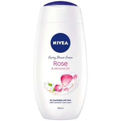19,30 /L-  Nivea Duschgel - Rose & Almond Oil - 6er Pack (6 x 250ml)