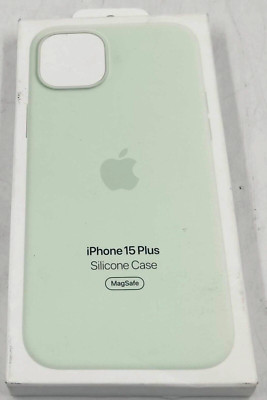 Original Apple MWNG3ZM/A iPhone 15 Plus Silikon Case mit MagSafe - SOFT NEUWERTIG