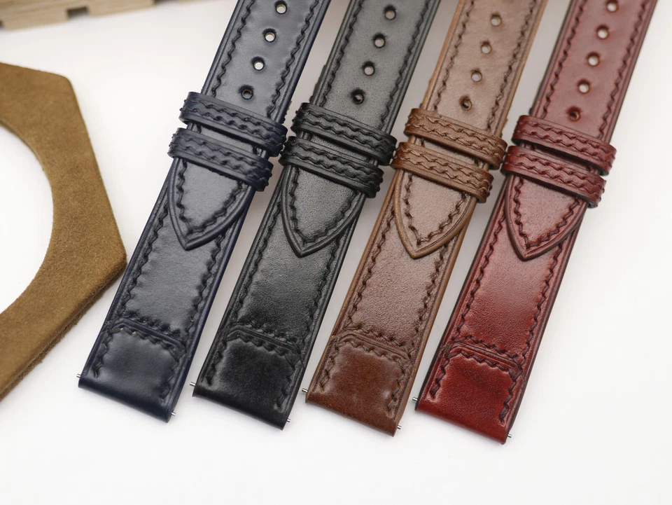 Reverso 表带 - Reverso Shell Cordorvan 皮革表带 - JLC 表带 — 第 4/4 张图片