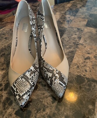 Bleaker & Bond Snakeskin Print Look Pumps New Size 8.5